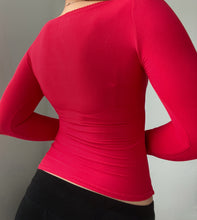 Load image into Gallery viewer, Alice long sleeve top (Red)