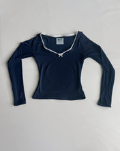Load image into Gallery viewer, Dylan long sleeve top (Navy)