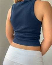 Load image into Gallery viewer, Best blonde ever tank (Navy)