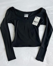 Load image into Gallery viewer, Alice long sleeve top (Black)