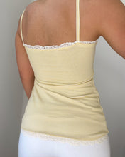 Load image into Gallery viewer, Ramona striped babydoll cami (Butter yellow)