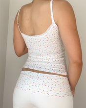 Load image into Gallery viewer, Birthday girl cotton lace cami (Baby pink, White)
