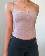 Load image into Gallery viewer, Teagan cable knit cami