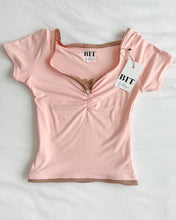 Load image into Gallery viewer, Chocolate strawberry baby tee