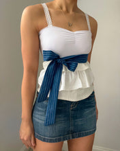 Load image into Gallery viewer, Lena pointelle ruffle cami