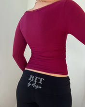 Load image into Gallery viewer, Alice long sleeve (Burgundy)