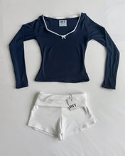 Load image into Gallery viewer, Dylan long sleeve top (Navy)