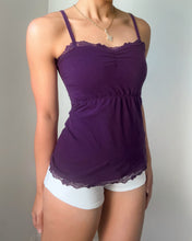 Load image into Gallery viewer, Penelope babydoll cami (Deep purple)