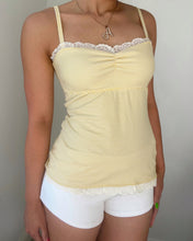 Load image into Gallery viewer, Ramona striped babydoll cami (Butter yellow)