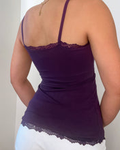 Load image into Gallery viewer, Penelope babydoll cami (Deep purple)