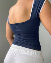 Load image into Gallery viewer, Johnny baby tee (Navy)