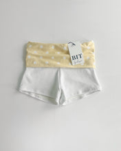 Load image into Gallery viewer, Julissa polka dot foldover shorts (Butter yellow)
