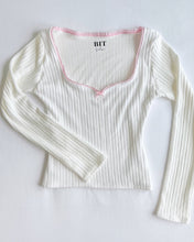 Load image into Gallery viewer, Simone pointelle long sleeve