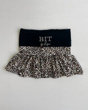 Load image into Gallery viewer, Kiara rhinestone foldover mini skirt