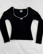 Load image into Gallery viewer, Dylan long sleeve top (Black)