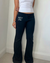 Load image into Gallery viewer, Rhinestone flare pants (Navy)