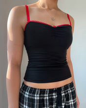 Load image into Gallery viewer, Black licorice cami