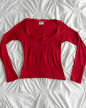 Load image into Gallery viewer, Alice long sleeve top (Red)