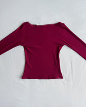 Load image into Gallery viewer, Alice long sleeve (Burgundy)
