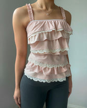 Load image into Gallery viewer, Svetlana ruffle cami (Ballet slipper pink)