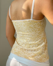 Load image into Gallery viewer, Beverly lace flare cami (Yellow)