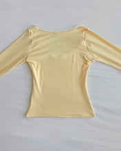 Load image into Gallery viewer, Dylan long sleeve top (Butter yellow)