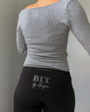 Load image into Gallery viewer, Becca scoop long sleeve (Gray)