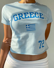 Load image into Gallery viewer, Greece baby tee (full length)
