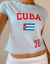 Load image into Gallery viewer, Cuba baby tee (full length)