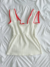 Load image into Gallery viewer, Mathilda pointelle babydoll top