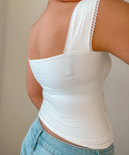 Load image into Gallery viewer, Audrey baby tee (White)