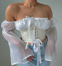 Load image into Gallery viewer, Marie corset with built-in blouse