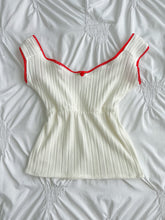 Load image into Gallery viewer, Mathilda pointelle babydoll top