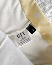 Load image into Gallery viewer, Julissa polka dot cotton foldover shorts (Butter yellow)
