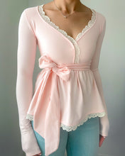 Load image into Gallery viewer, Hattie babydoll long sleeve (Baby pink)
