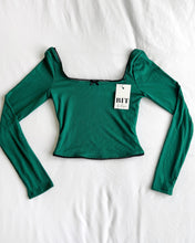 Load image into Gallery viewer, Mason long sleeve top (Green)
