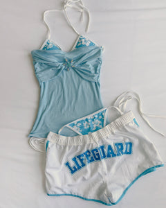 Emmy starfish tube top (Light blue)