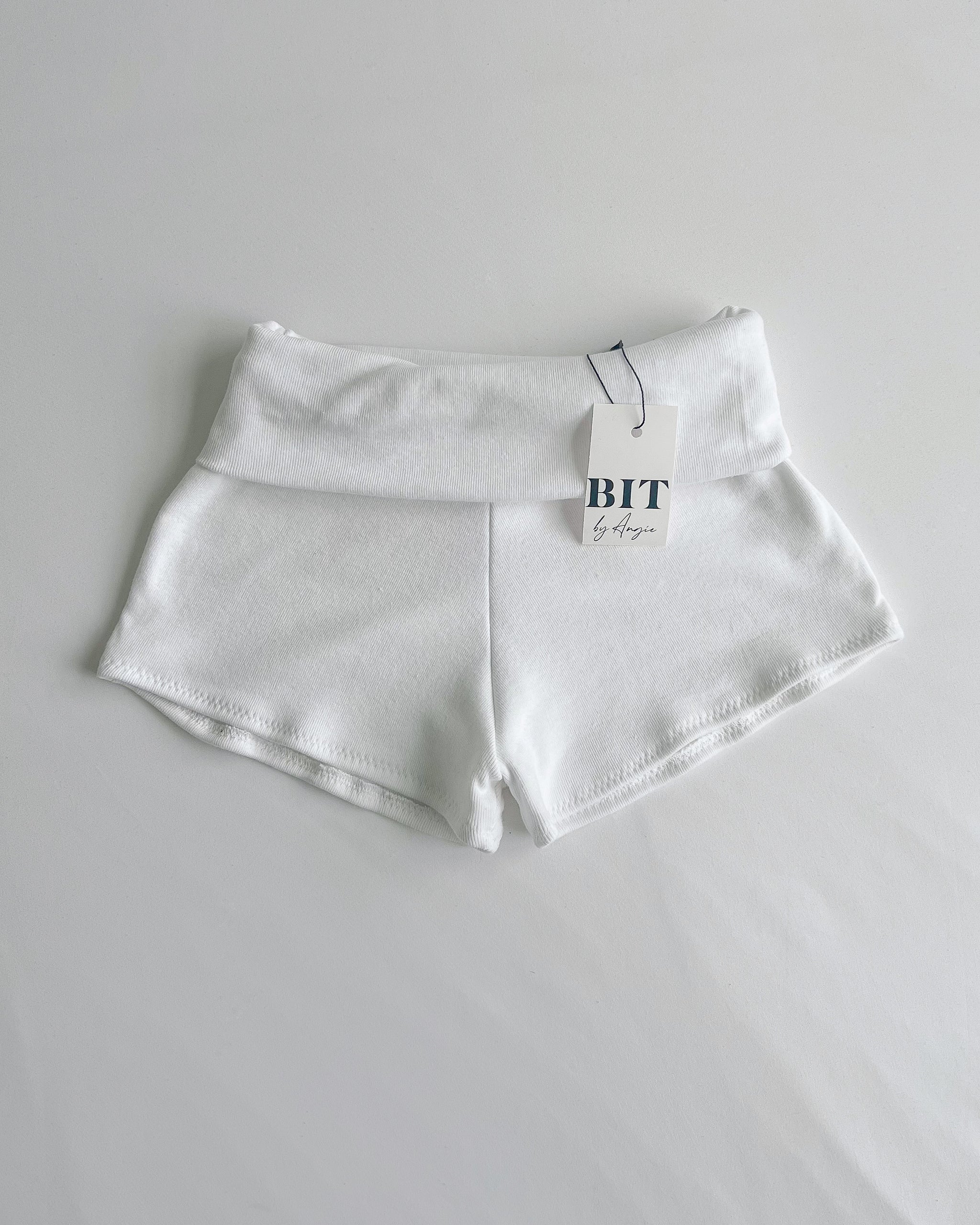 Foldover shorts – Bit By Angie