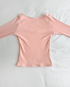 Dylan long sleeve top (Pink)