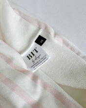 Load image into Gallery viewer, Karissa striped foldover shorts (Milkshake pink/Cream)
