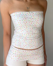 Load image into Gallery viewer, Birthday girl tube top (Baby pink, White)
