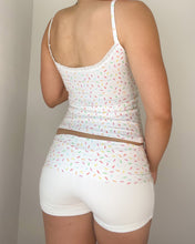Load image into Gallery viewer, Birthday girl lace cami set (White)
