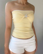Load image into Gallery viewer, Emmy starfish tube top (Butter yellow)
