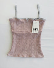 Load image into Gallery viewer, Teagan cable knit cami
