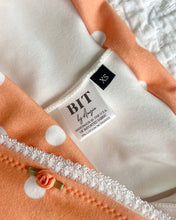 Load image into Gallery viewer, Handmade Julissa polka dot set (Orange)
