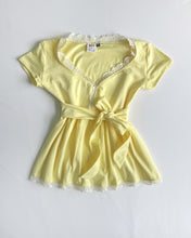 Load image into Gallery viewer, Hattie babydoll short sleeve (Light yellow)
