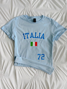 Italia baby tee (full length)