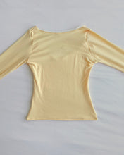 Load image into Gallery viewer, Dylan long sleeve top (Butter yellow)
