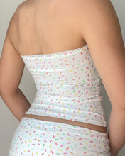 Load image into Gallery viewer, Birthday girl tube top (Baby pink, White)
