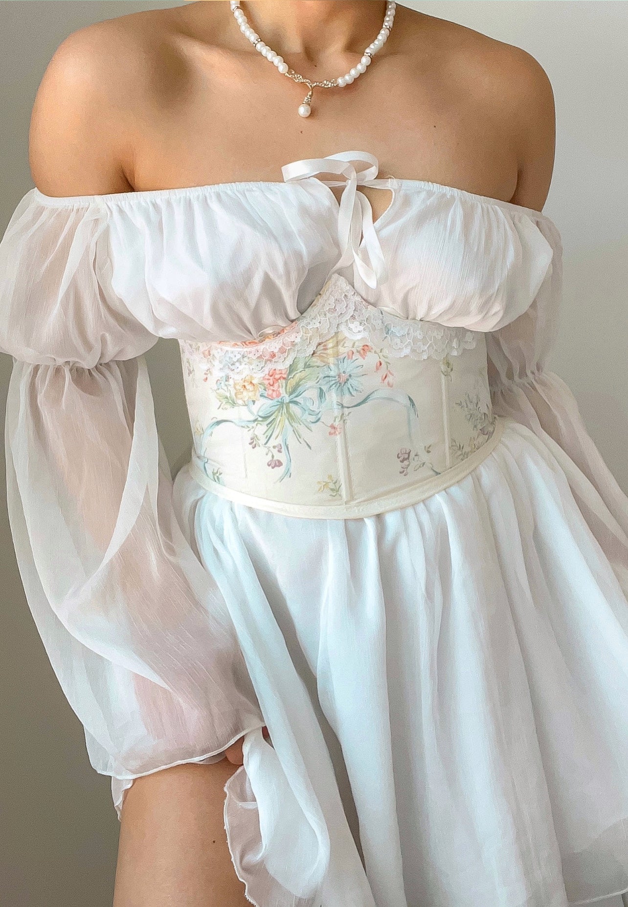 Prairie girl corset